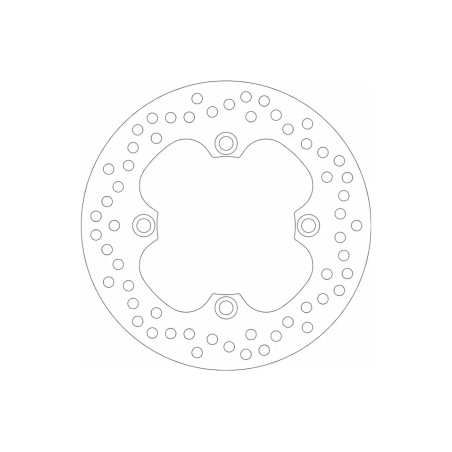 Δισκόπλακα SBS/5005 220X105X5,0X4X10,5  Πισ. CBR600RR'09-16,CBR1000RR