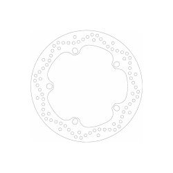 Δισκόπλακα SBS/5015 265X136,5X4,8X5X10,5 Πισ. GS1200R,F800GS,F650GS