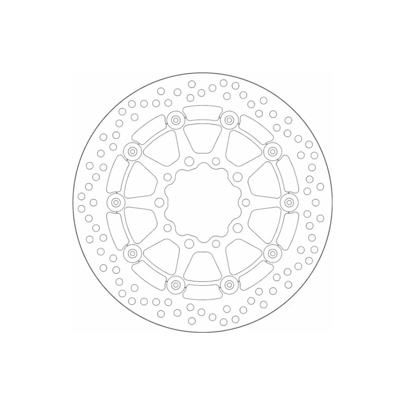 Δισκόπλακα SBS/5021 300X80X5,0X5X10,5 Εμπρ. ZX-6R,ER-6N,VERSYS650/1000,Z750'07-12