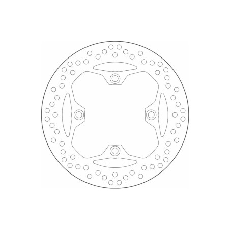 Δισκόπλακα SBS/5041 255X105X6,0X4X10,5 Πισ. TIGER1050'07-,TIGER1050SPORT'15-
