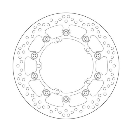 Δισκόπλακα SBS/5047 320X150X5,0X5X10.5 Εμπρ. TRIUMPH/1050'08-15
