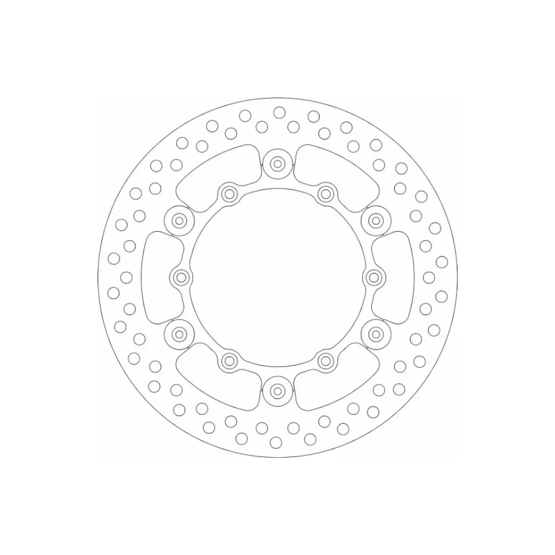 Δισκόπλακα SBS/5085 250X118X3,0X6X6,5 Εμπρ. YZ250F'01-15,YZ125'02-17,WR450F'03-15