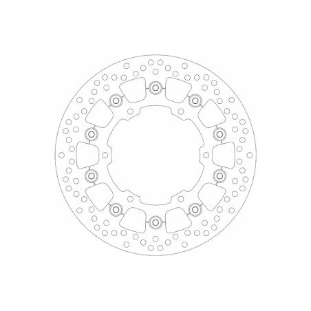 Δισκόπλακα SBS/5086 298X132X5,0X6X8,5 Εμπρ. TDM900'02-14,XT660TENERE'08-14