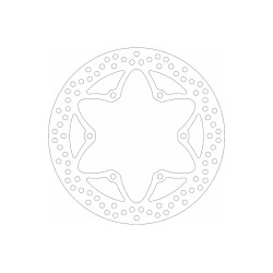 Δισκόπλακα SBS/5087 282X132X5X6X8,5 Εμπρ/Πίσω XV125/250/750/1100VIRAGO,XTZ660TENERE/1200SUPER TENERE