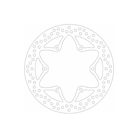 Δισκόπλακα SBS/5087 282X132X5X6X8,5 Εμπρ/Πίσω XV125/250/750/1100VIRAGO,XTZ660TENERE/1200SUPER TENERE