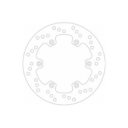 Δισκόπλακα SBS/5091 220X115X4,0X6X6.5 Εμπρ.DT125R,TDR125R,WR,250,YZ250/400
