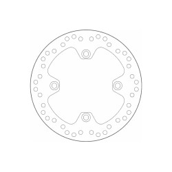 Δισκόπλακα SBS/5092 220X105X4,0X4X10,5 Εμπρ. SH125/150'02-08,SH125I/150I'07-13,NES@125/150'01-06