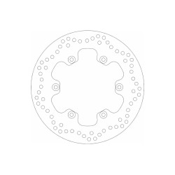Δισκόπλακα SBS/5094 267X132X5,0X6X8,5 Εμπρ. T-MAX500'08-11,FZS1000FAZER'01-05
