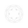 Δισκόπλακα SBS/5094 267X132X5,0X6X8,5 Εμπρ. T-MAX500'08-11,FZS1000FAZER'01-05