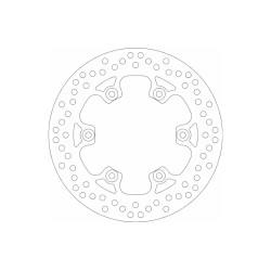 Δισκόπλακα SBS/5095 245X115X5,0X6X8,5 Πισ. MONSTER696,TDM900,XT660TENERE'08-14,XT660X/R