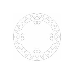 Δισκόπλακα SBS/5098 240X121,5X4,0X4X6,5 Πισ. CR125R'00-07,CRE125/250'02-07,CRF450R'13-17