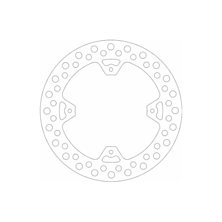 Δισκόπλακα SBS/5098 240X121,5X4,0X4X6,5 Πισ. CR125R'00-07,CRE125/250'02-07,CRF450R'13-17