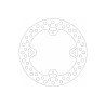 Δισκόπλακα SBS/5098 240X121,5X4,0X4X6,5 Πισ. CR125R'00-07,CRE125/250'02-07,CRF450R'13-17