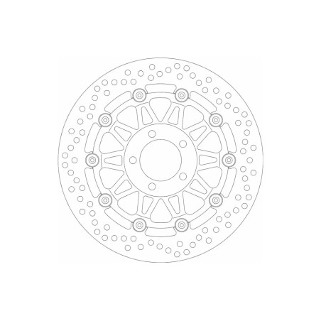 Δισκόπλακα SBS/5100 300X61X5,0X5X10,5  Εμπρ. Z750'04-06,ZX-12R,GPZ1100,ZR750,ZX-6R