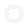 Δισκόπλακα SBS/5121 256X144X5,0X4X10.5 Πισ./εμπρ. CBR250'87,NS250R'85(FR),XRV750AF.TWIN'90-03,XL1000VARADERO'99 (RR)