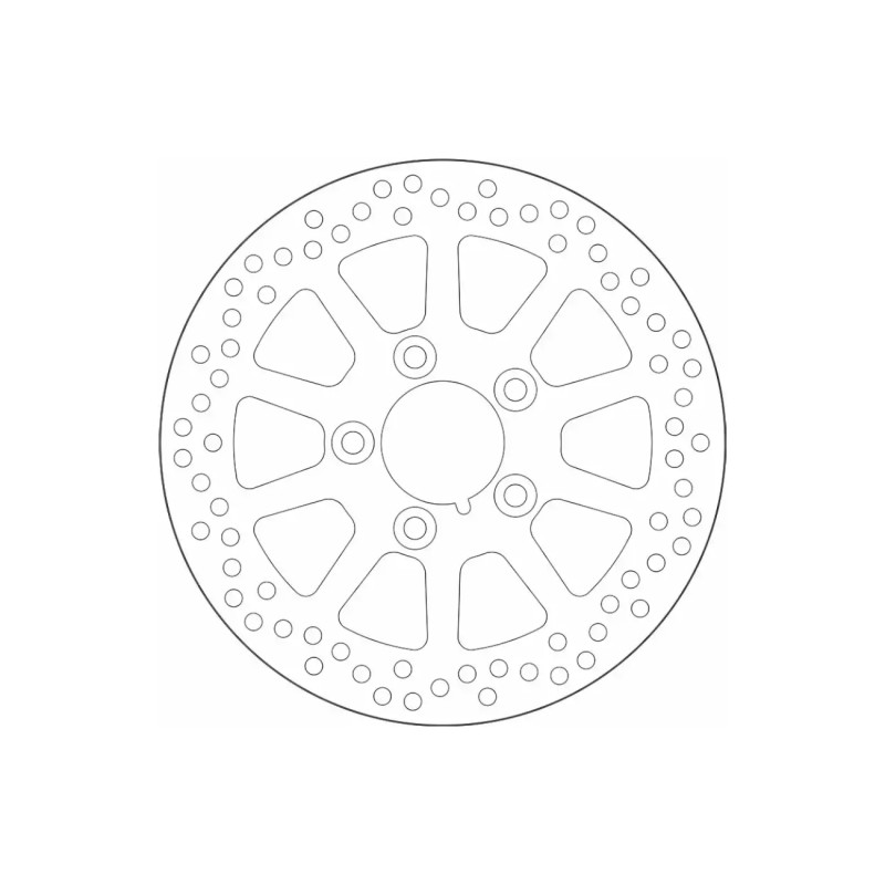 Δισκόπλακα SBS/5157 260X56,3X6,0X5X10,5 Πισ. IRON883N