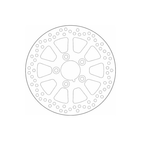 Δισκόπλακα SBS/5157 260X56,3X6,0X5X10,5 Πισ. IRON883N