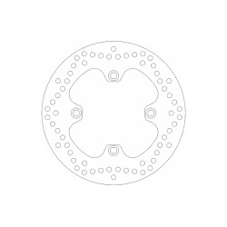 Δισκόπλακα SBS/5167 240X105X4,0X4X10,5 Εμπρ. SH125/150'13-17,SH125I/150I'09-12,FORZA250'00-13,PANTHEON125/150'98-06
