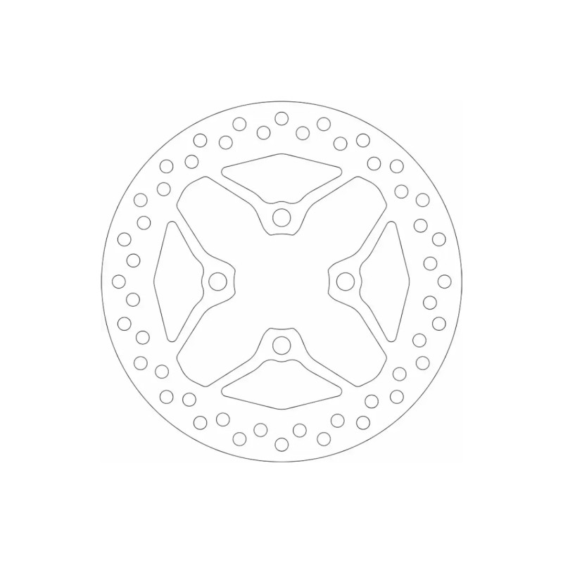 Δισκόπλακα SBS/5173 220X58,3X3,5X4X10,5 Εμπρ. VISION110'10-12,WAVE110'12-16,PCX125'09-17