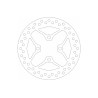 Δισκόπλακα SBS/5173 220X58,3X3,5X4X10,5 Εμπρ. VISION110'10-12,WAVE110'12-16,PCX125'09-17