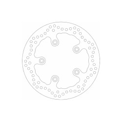 Δισκόπλακα SBS/5180 260X105X5,0X5X10,5 Εμπρ. XCITING500'04-,XCITIONG300'08-