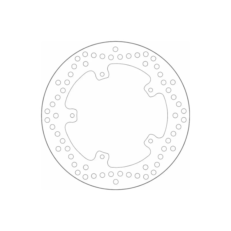 Δισκόπλακα SBS/5192 240X125X4,0X5X6,5 Πισ. FX125RUNNER'00-