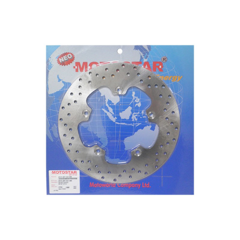 Δισκόπλακα MOTOSTAR 267X132X5.1/5X8.5 Εμπρ. X-MAX300/500'04-07,X-MAX250'05-12,FR X-MAX125/250I,YP250R