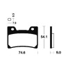 Τακάκια BENDIX MF165 FA182 SP FR FZR 1000 EXUP