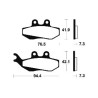 Τακάκια BENDIX MA189 FA194 STDFR HEXAGON 250 MADISON125-150-200