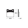 Τακάκια BENDIX MR201 FA??? RR RF900RR,RD,RS2,T,V '94-97