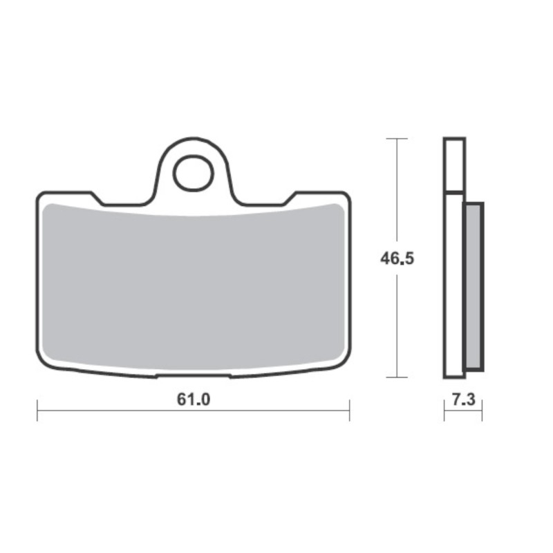 Τακάκια SBS 856DS 4τμχ/Σετ FA454/4 DUAL SINTER  FR. BUELL/1125CR,R,XB12R