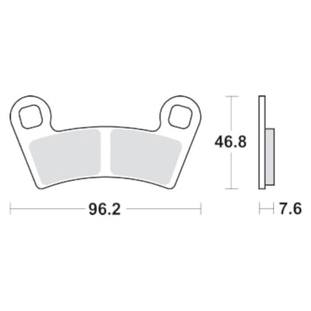 Τακάκια SBS 898SI FA456 SINTER