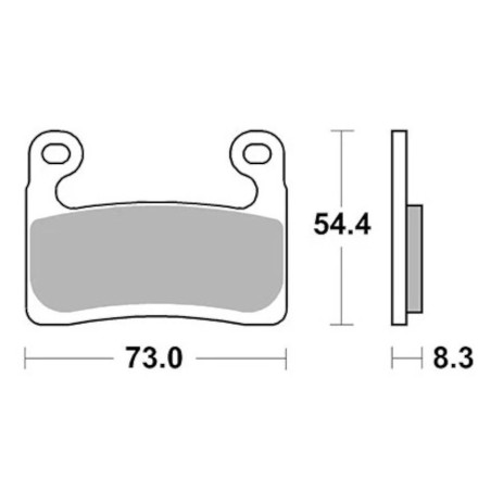 Τακάκια SBS 960HS FA724