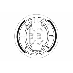 Σιαγώνες SBS 2014/S602 RR DR125/200,MARAUDER125/250,SERROW225,TARGET125,GOCCIA50 2T/4T