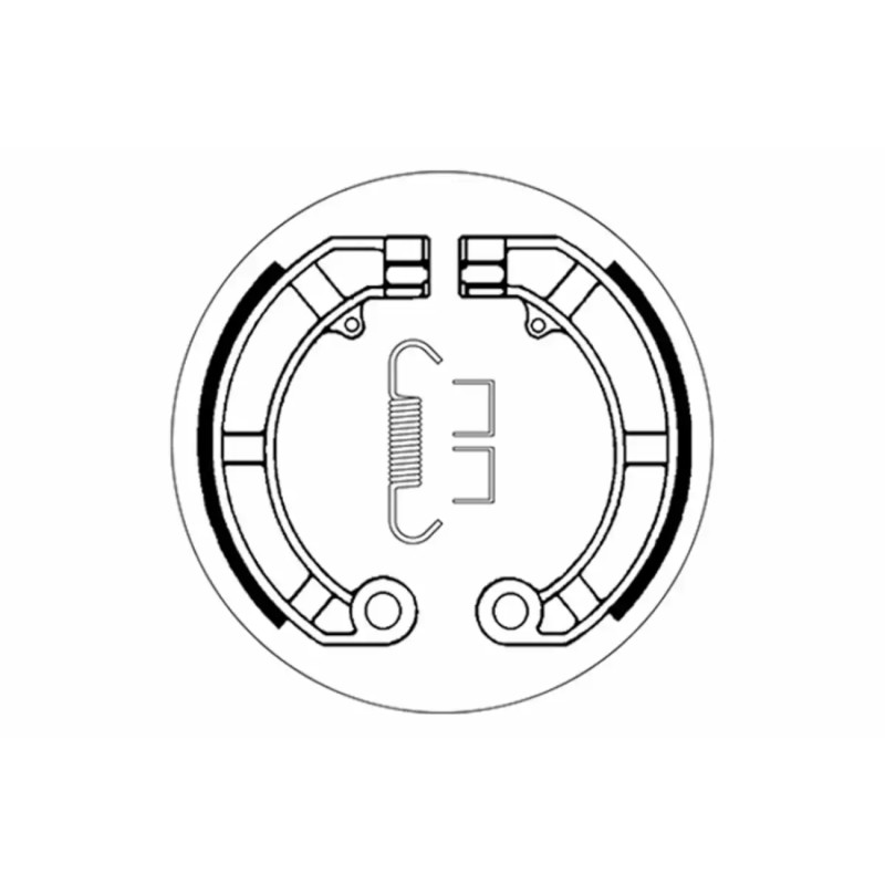 Σιαγώνες SBS 2146/V903 150X24 Εμπρός VESPA50~200