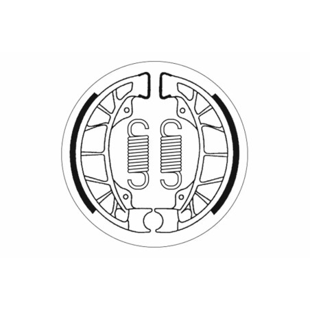 Σιαγώνες SBS 2195/899 RUNNER50'97-05,TYPHOON125