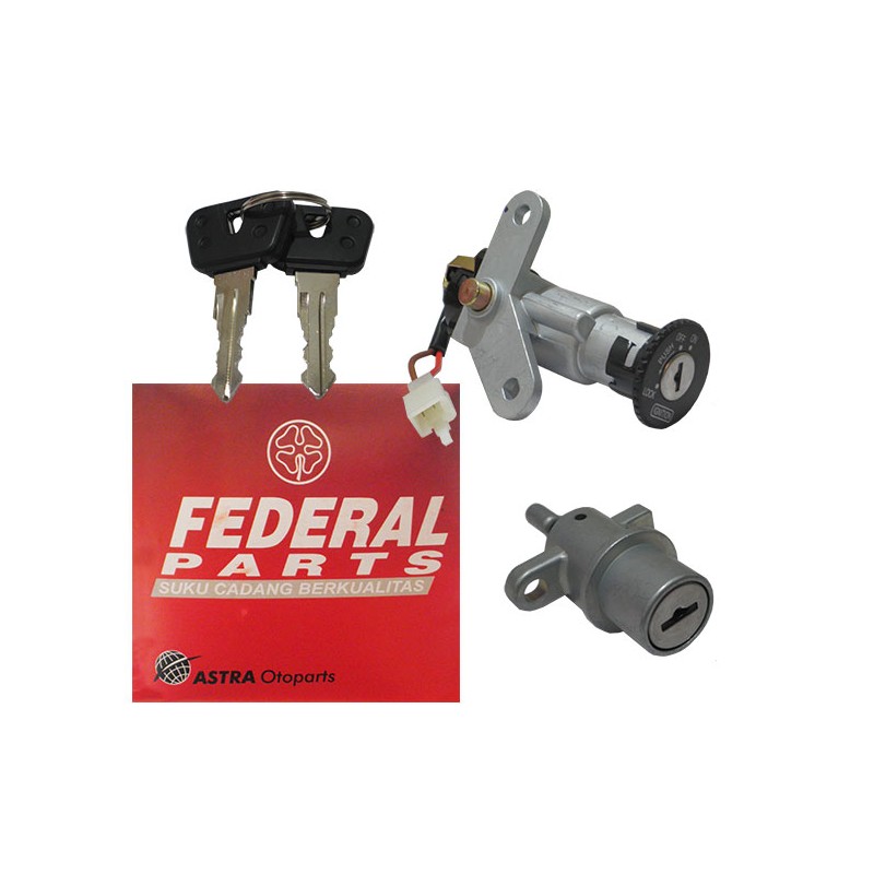 Κλειδαριές Κομπλέ Σετ FEDERAL (Γεν.&Σέλας) CRYPTON115'04