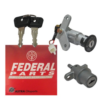 Κλειδαριές Κομπλέ Σετ FEDERAL (Γεν.&Σέλας) CRYPTON115'04
