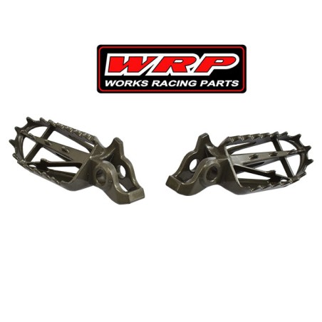 Μασπιέ Οδηγού WRP/WDP-0111 Γκρι Μεταλ.Ανοδιωμ. CRF125/250/450'02