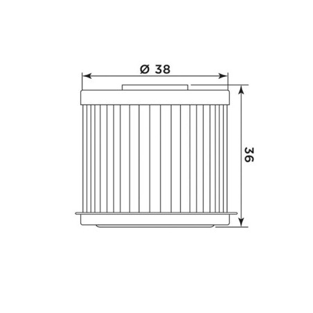 Φίλτρο Λαδιού MIW/H1020 (HF117) NC700,INTEGRA700/750