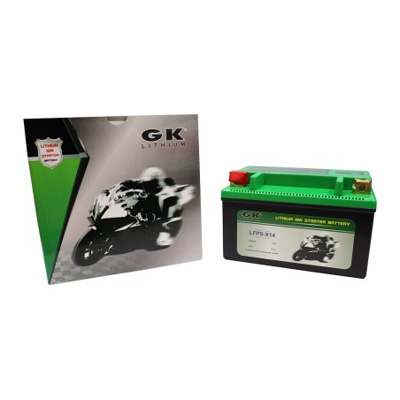 Μπαταρία GK Λιθίου/LFPS-X14 CCA280 (Καλύπτει YTX14-BS)