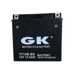 Μπαταρία GK YT14B-BS +- Ξ.φ. με Υγρά CP