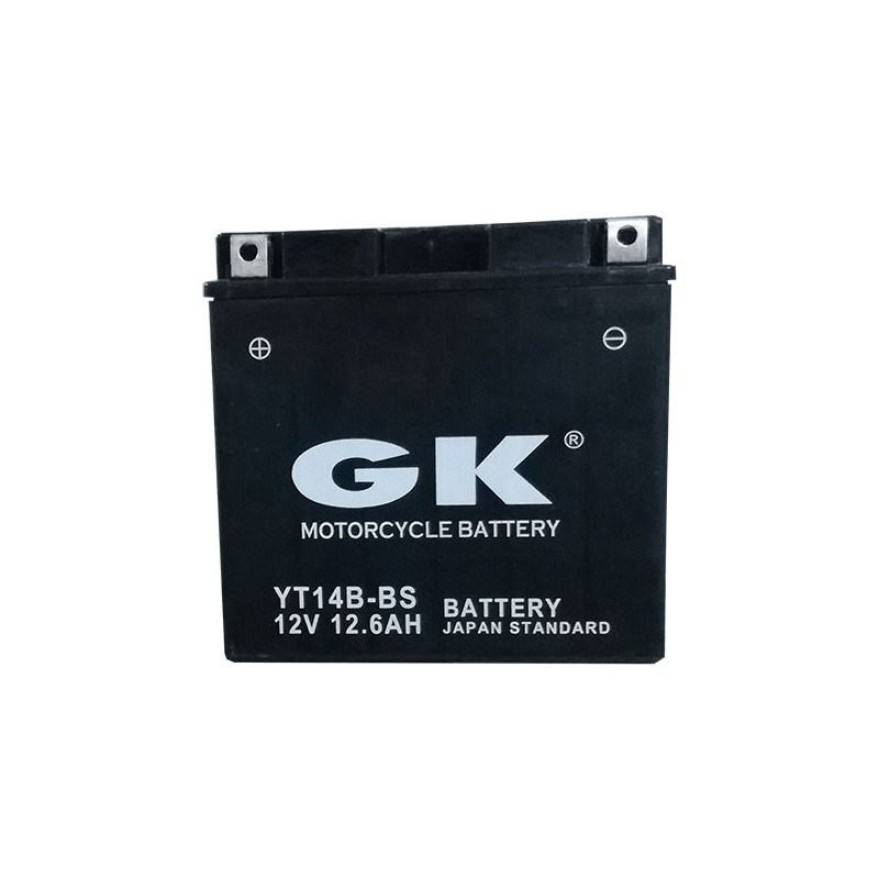 Μπαταρία GK YT14B-BS +- Ξ.φ. με Υγρά CP