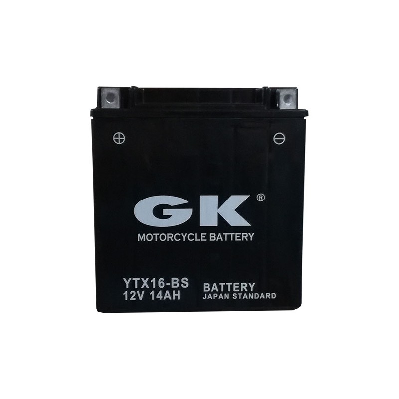 Μπαταρία GK YTX16-BS +- Ξ.φ. με Υγρά CP