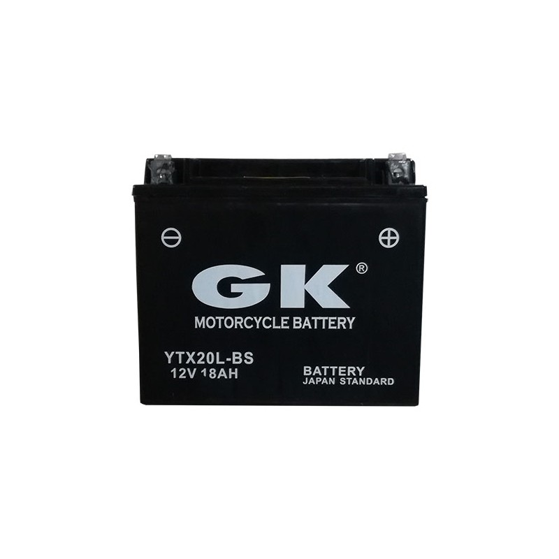 Μπαταρία GK YTX20L-BS -+ Ξ.φ. με Υγρά CP
