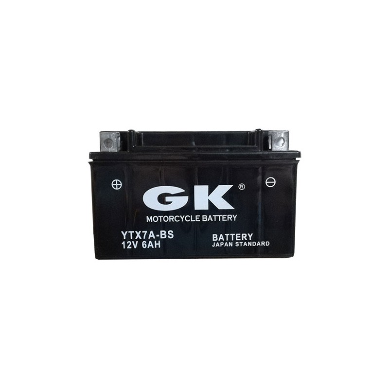 Μπαταρία GK YTX7A-BS +- Ξ.φ. με Υγρά CP SYMPHONY125