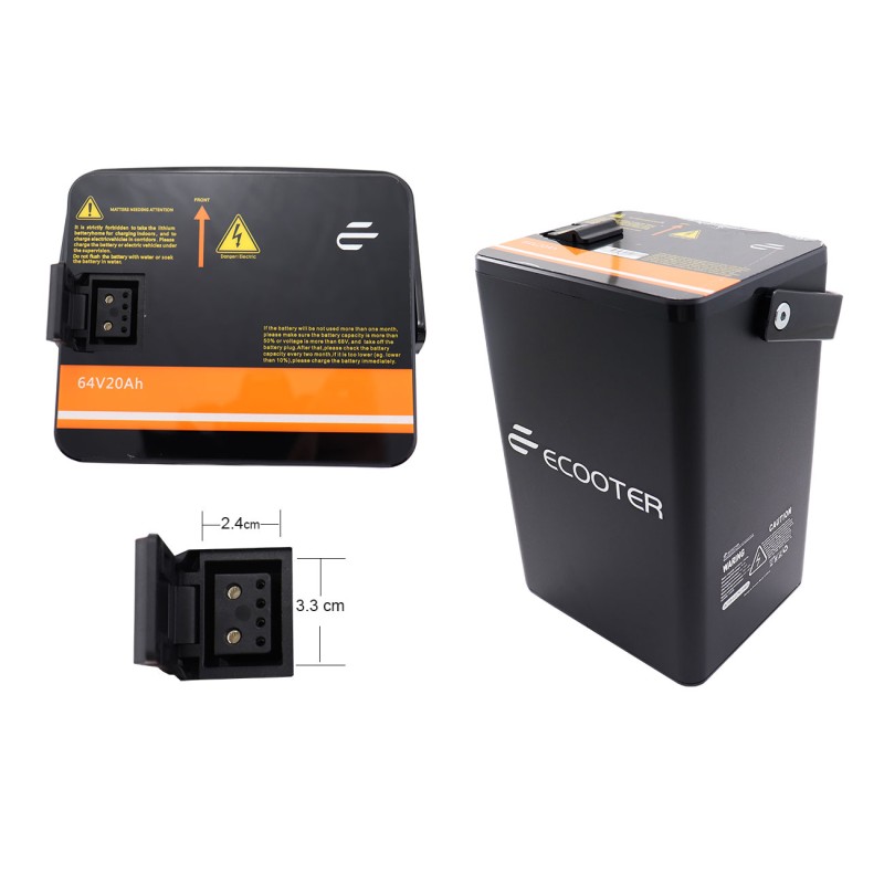 Μπαταρία Λιθίου 64V20AH (2H-βοηθ)-Παλ.φις E2R CBS 4000WATT,E2MAX CBS 4000WATT