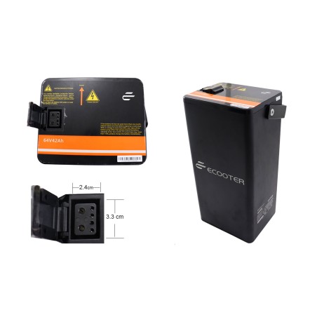 Μπαταρία Λιθίου 64V42AH (κύρια)-παλ.φις E2MAX CBS 4000WATT,E5  ABS 8000WATT