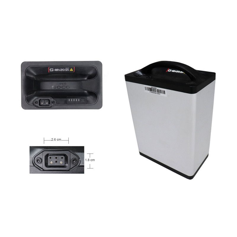 Μπαταρία Λιθίου 48V20AH ATL CU MINI 600/900WATT