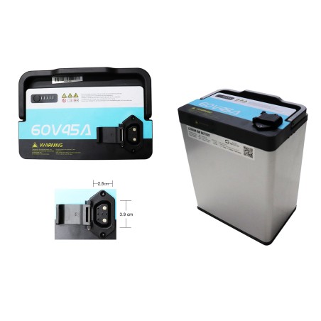 Μπαταρία Λιθίου 60V45AH CPA/CPX 4000WATT/L3E-A1,LIBERERA/VS2-LB1 2000WATT